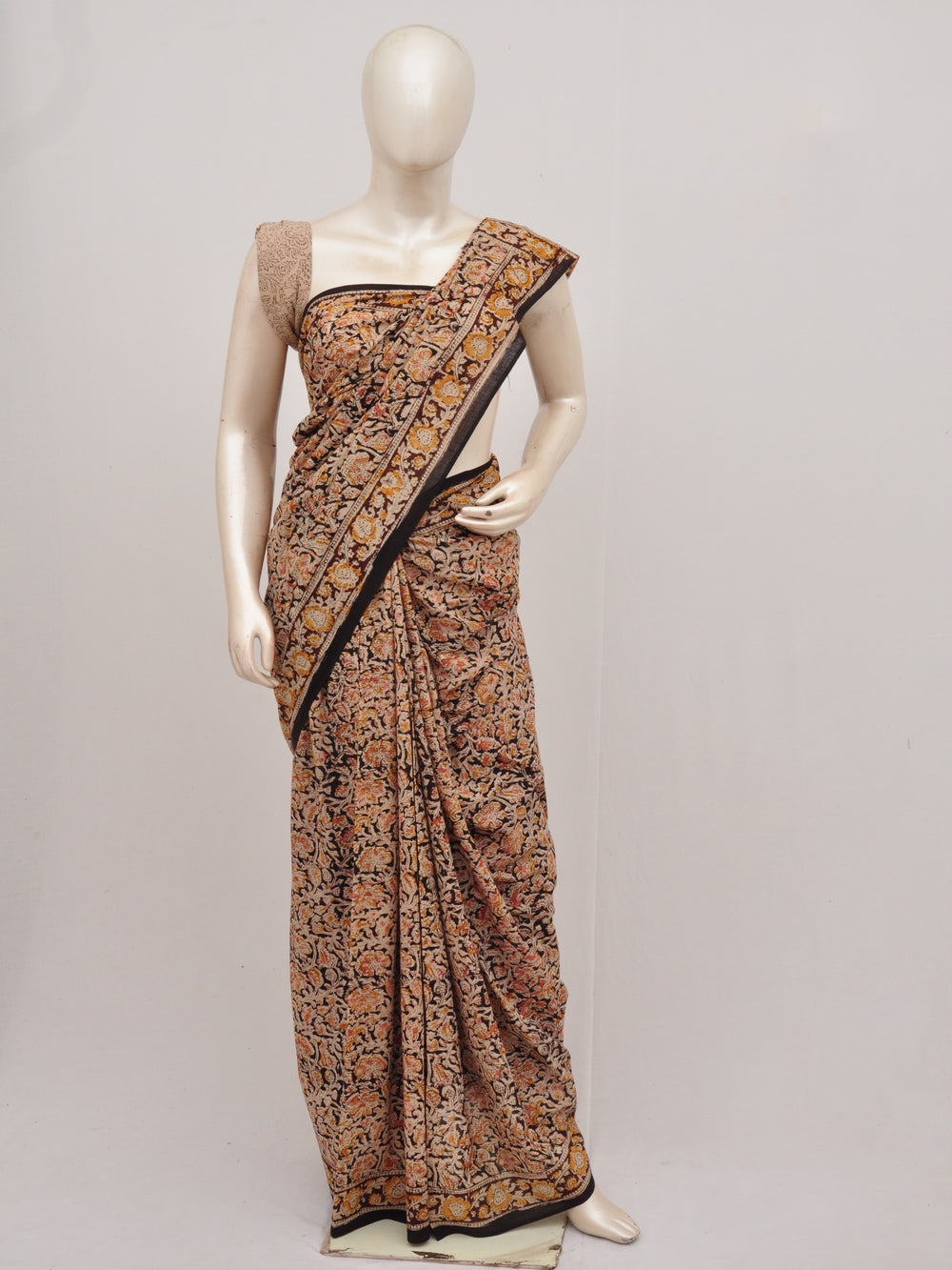 Kalamkari  Cotton Saree   [D90724013]