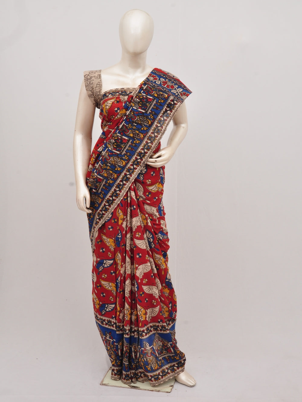Kalamkari  Cotton Saree  [D90727001]