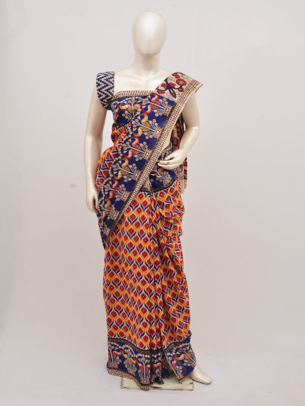 Kalamkari  Cotton Saree  [D90727004]