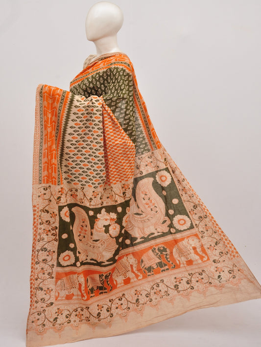 Kalamkari  Cotton Saree  [D90727005]