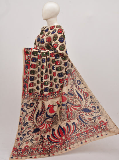 Kalamkari  Cotton Saree  [D90727010]