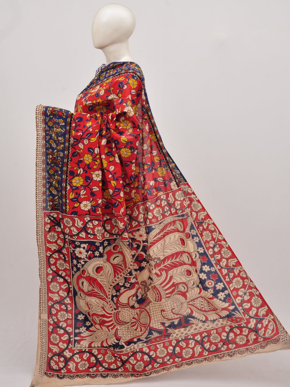 Kalamkari  Cotton Saree  [D90727011]