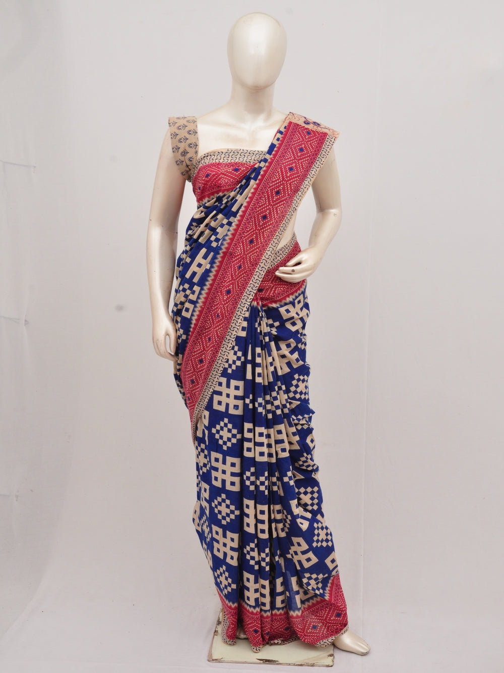 Kalamkari  Cotton Saree  [D90727012]