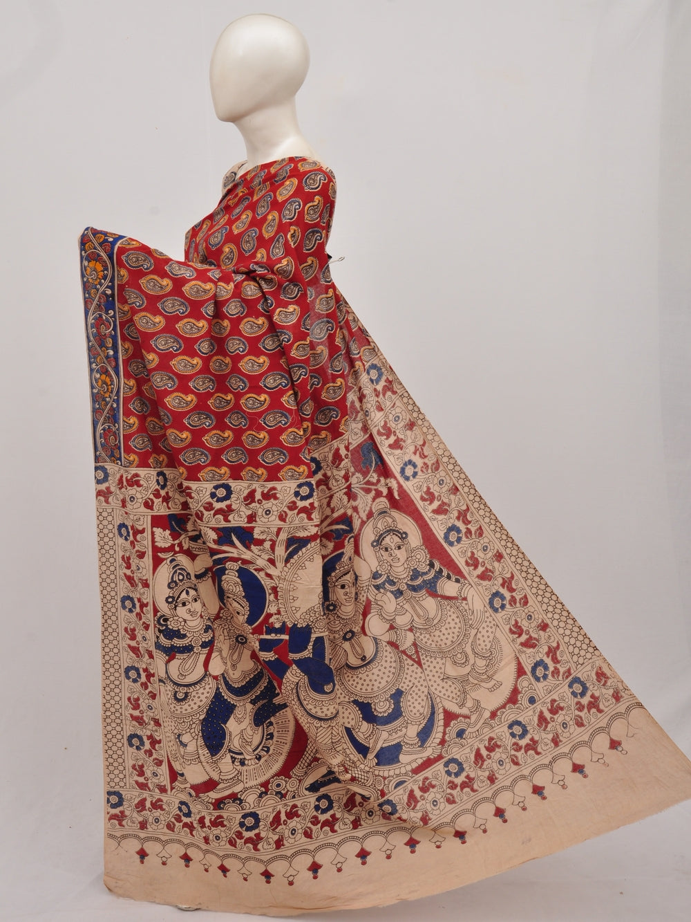Kalamkari  Cotton Saree  [D90727021]