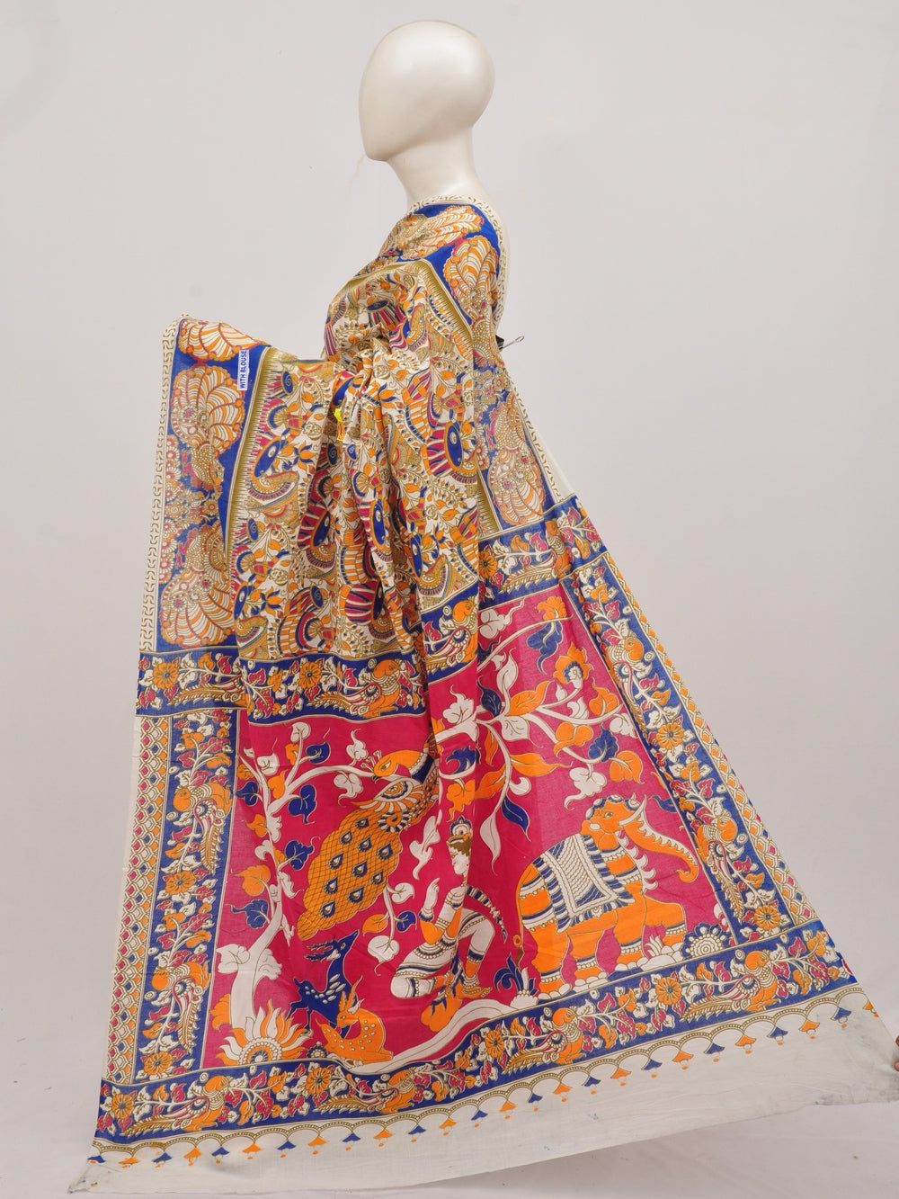 Kalamkari  Cotton Saree  [D90727026]