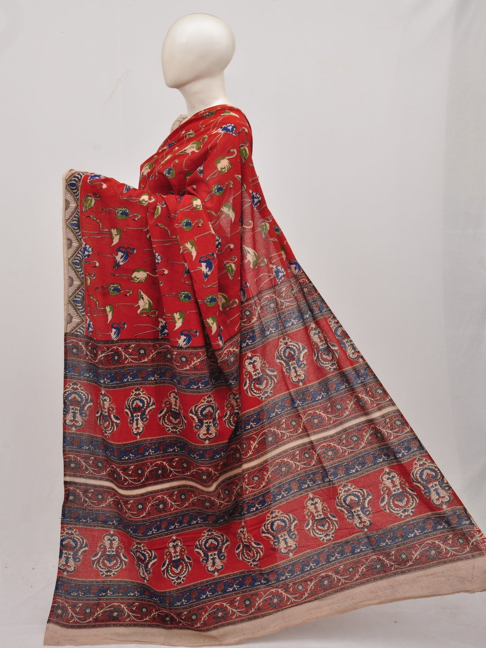 Kalamkari  Cotton Saree  [D90727028]