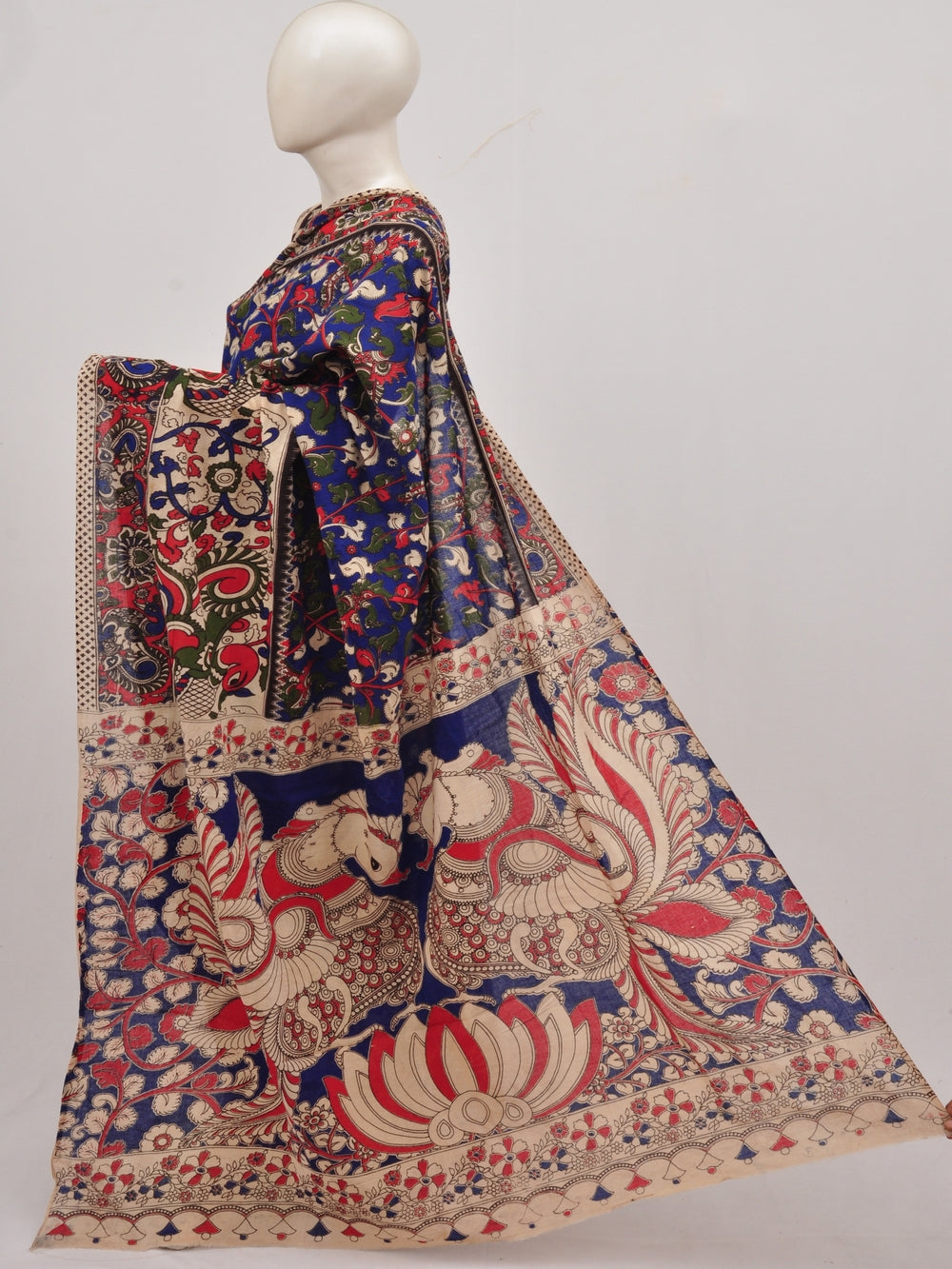 Kalamkari  Cotton Saree  [D90730004]