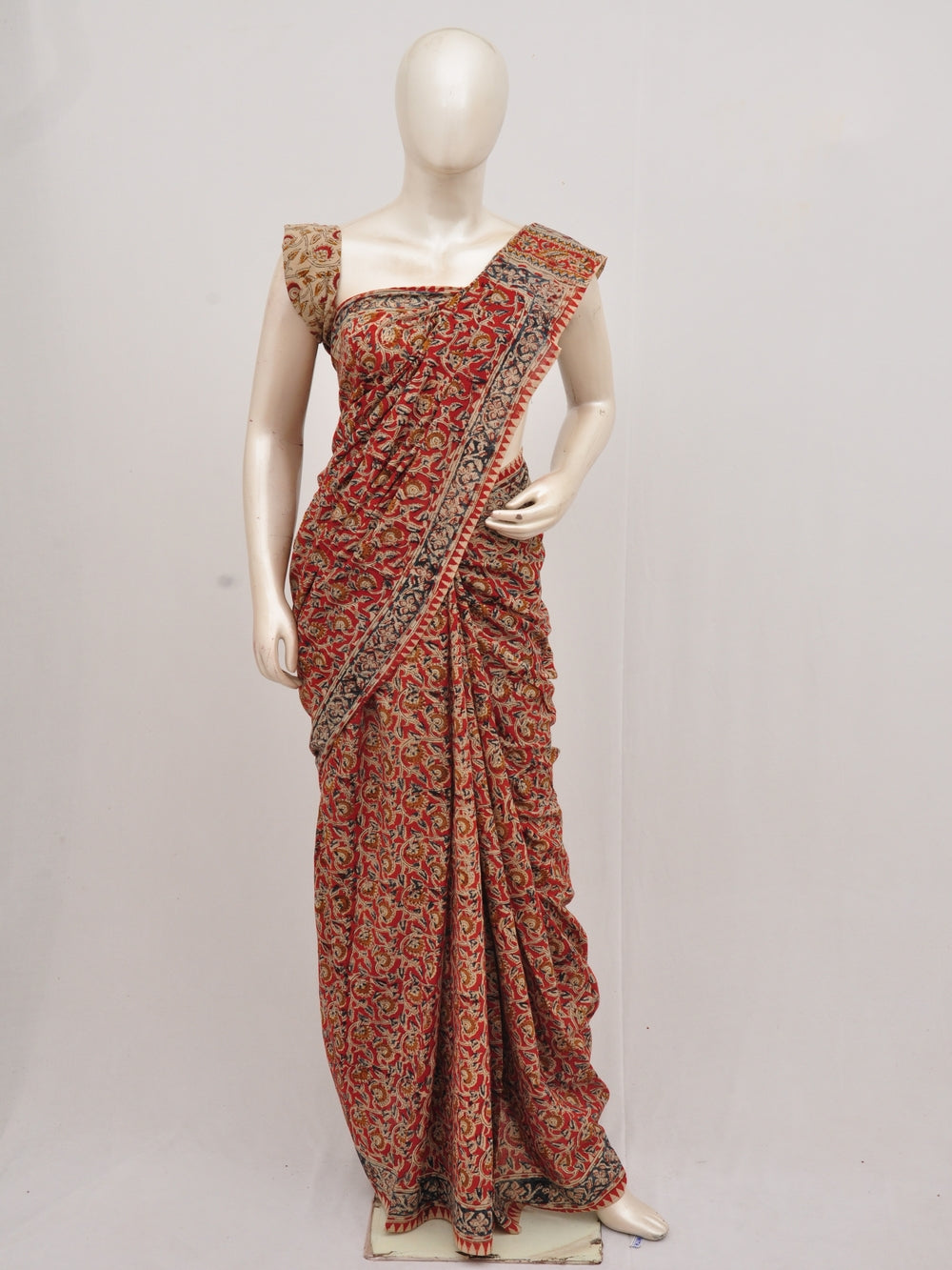 Kalamkari  Cotton Saree  [D90730010]