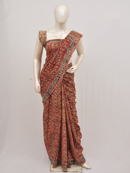 Kalamkari  Cotton Saree  [D90730010]