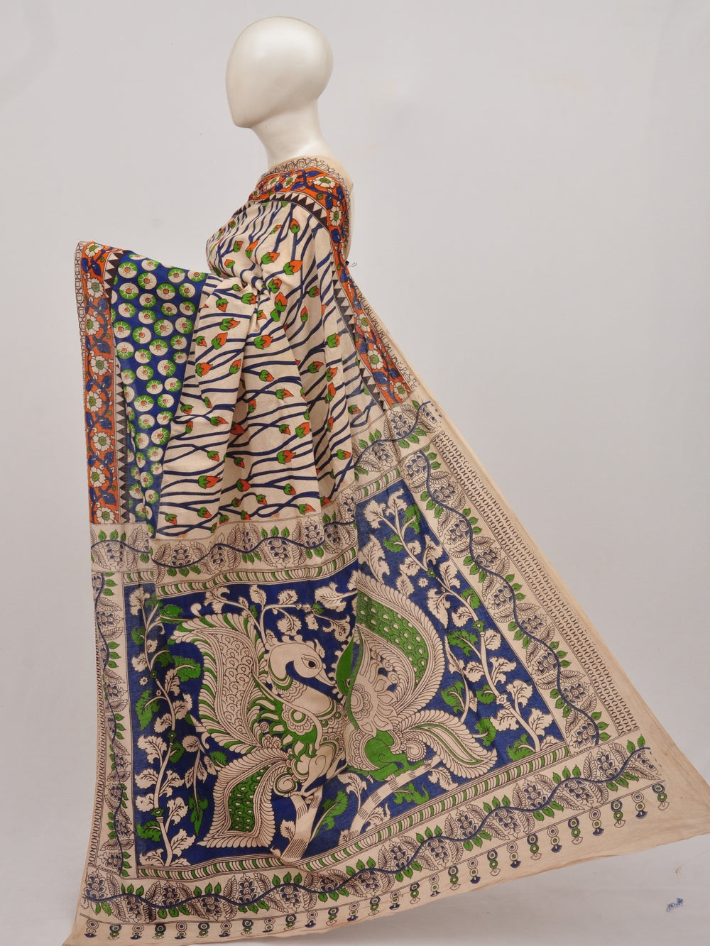 Kalamkari  Cotton Saree  [D90730014]