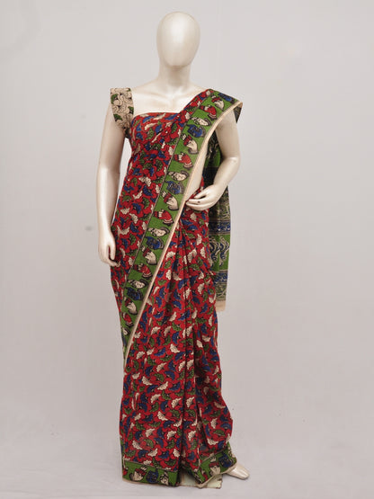 Kalamkari  Cotton Saree  [D90730020]