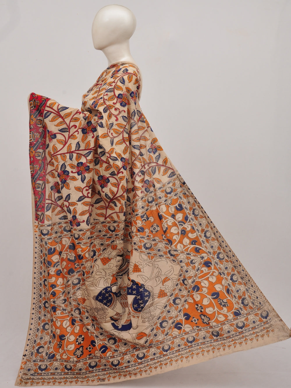 Kalamkari  Cotton Saree [D90731001]