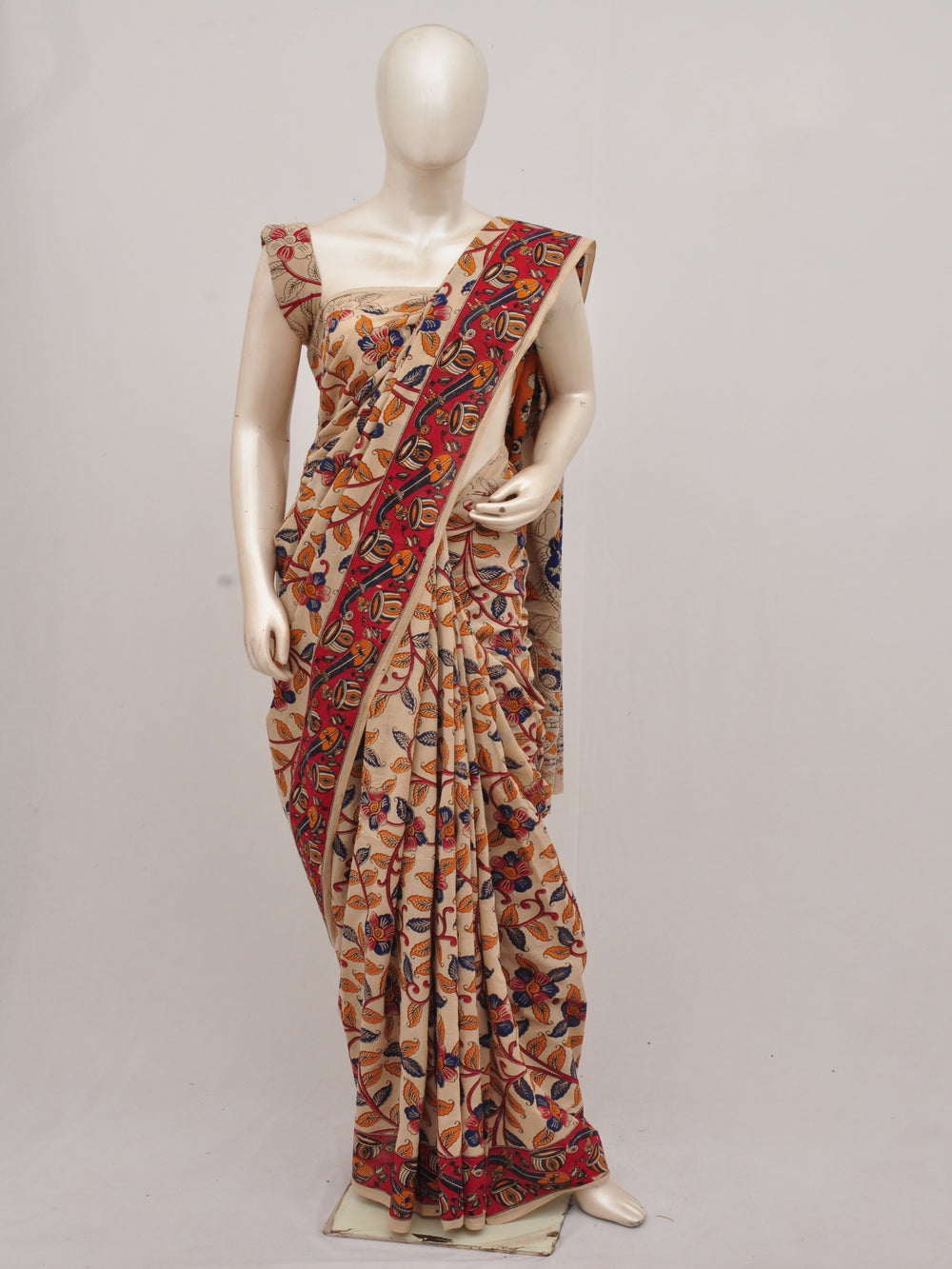 Kalamkari  Cotton Saree [D90731001]