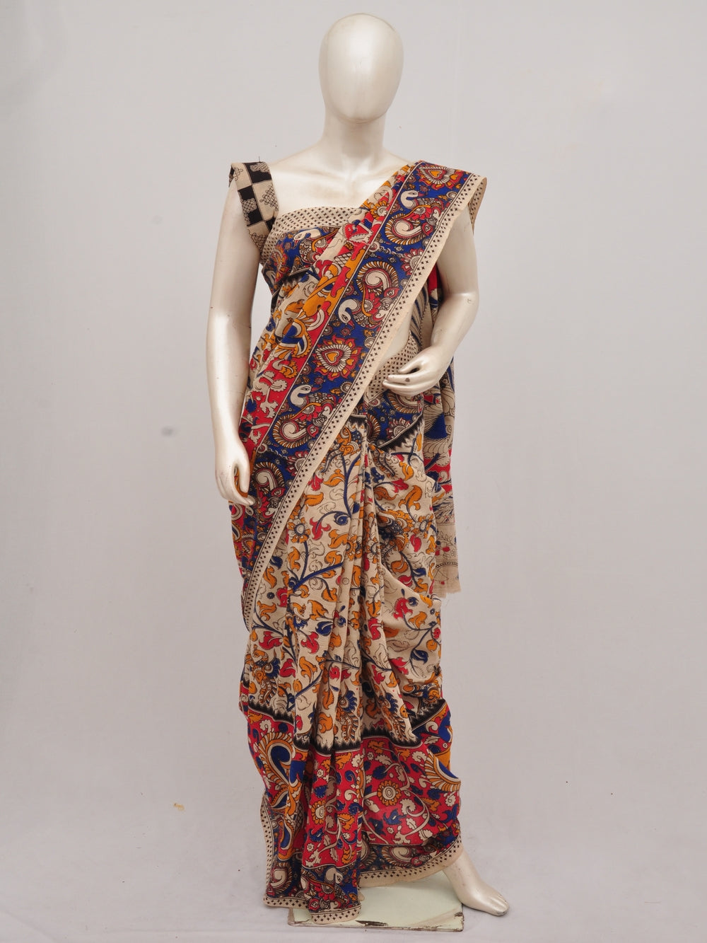 Kalamkari  Cotton Saree [D90731002]