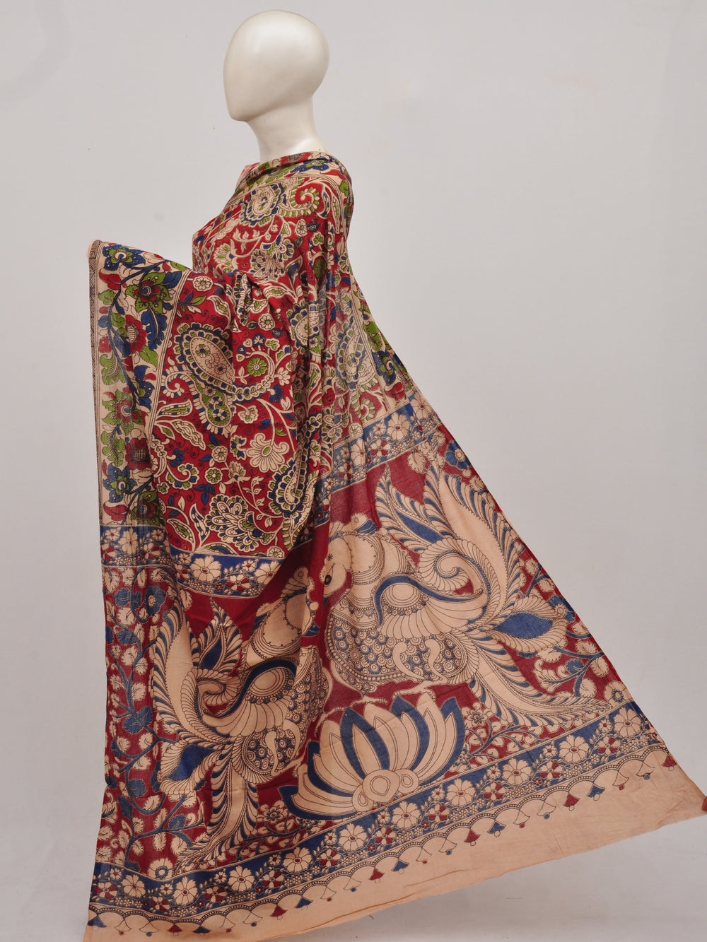Kalamkari  Cotton Saree [D90731003]