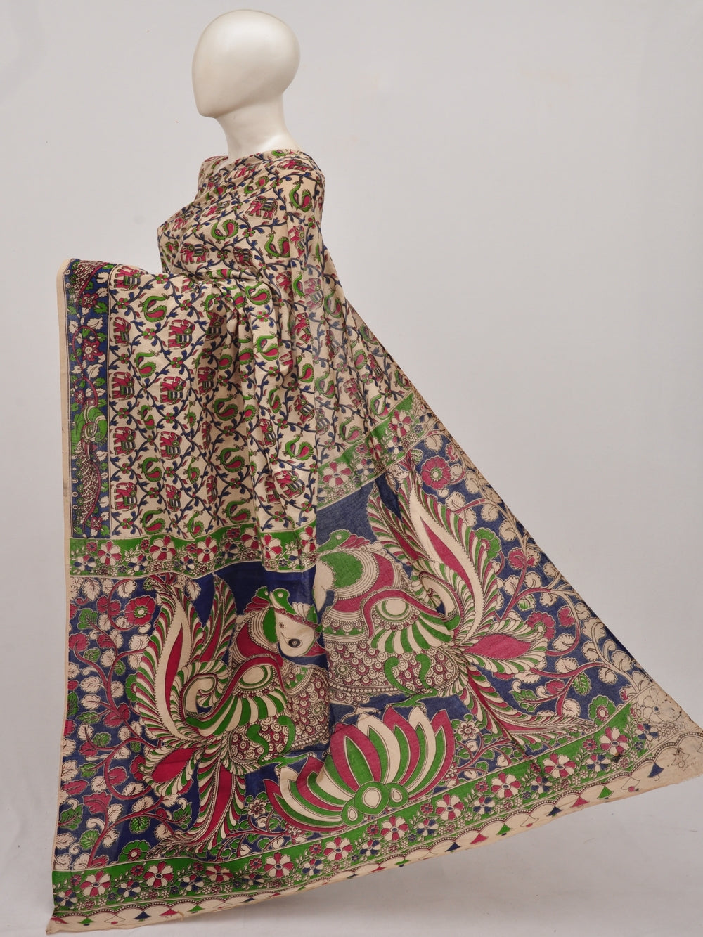 Kalamkari  Cotton Saree [D90731006]