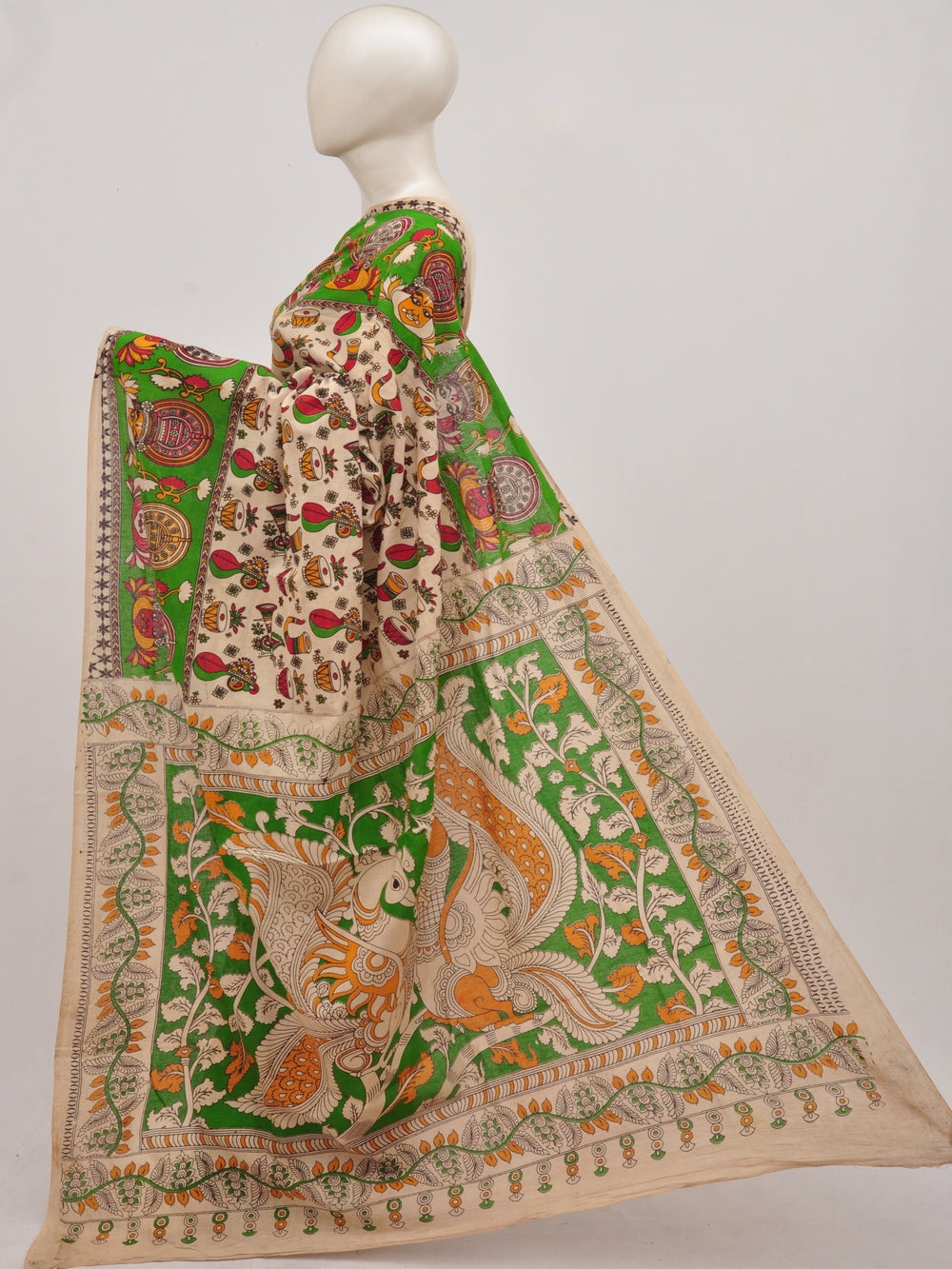 Kalamkari  Cotton Saree [D90731009]