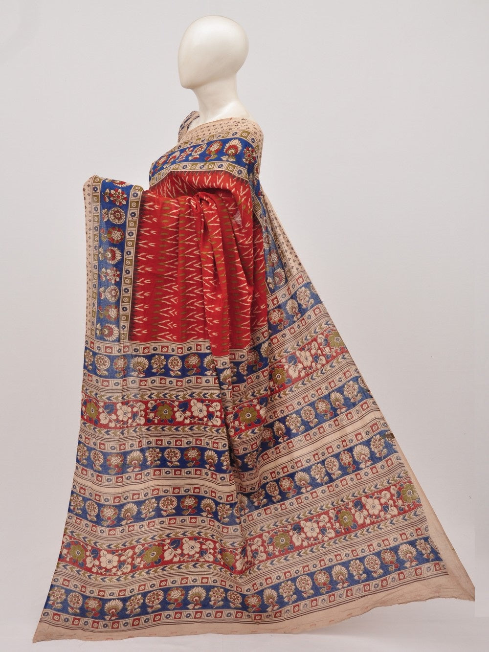 Kalamkari  Cotton Saree [D91020046]