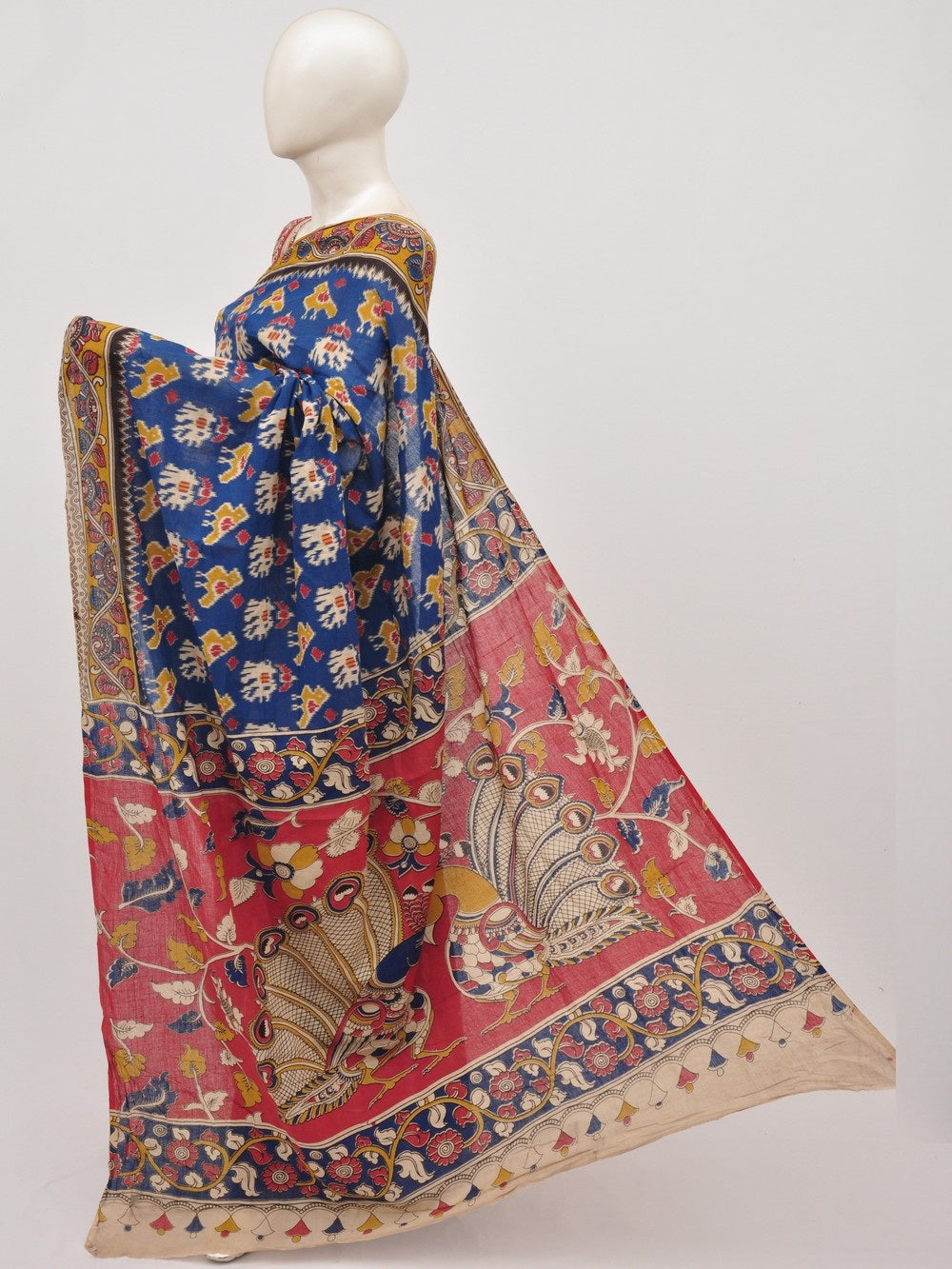 Kalamkari  Cotton Saree [D91020049]
