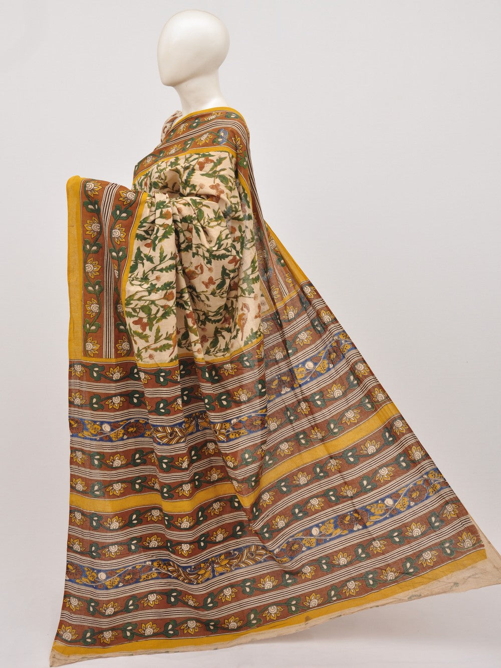 Kalamkari  Cotton Saree [D91020051]