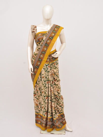Kalamkari  Cotton Saree [D91020051]