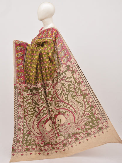 Kalamkari  Cotton Saree [D91020055]