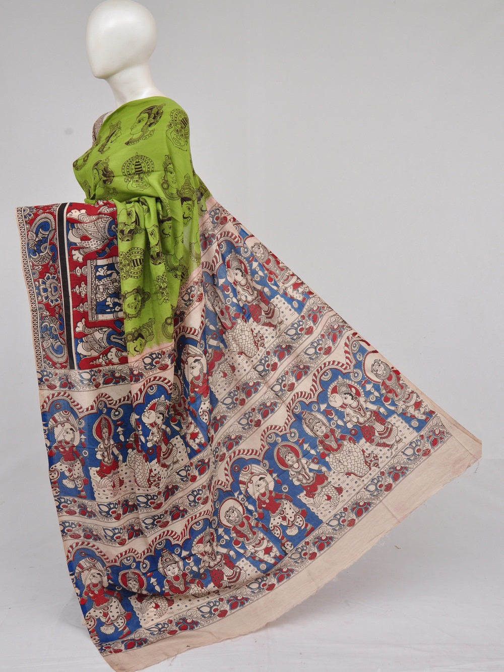 Kalamkari  Silk Sarees  [D61212007] - DressesForWomen.IN