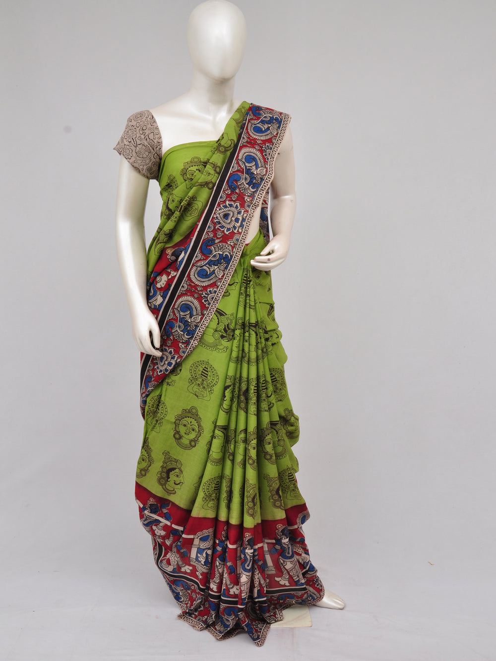 Kalamkari  Silk Sarees  [D61212007] - DressesForWomen.IN