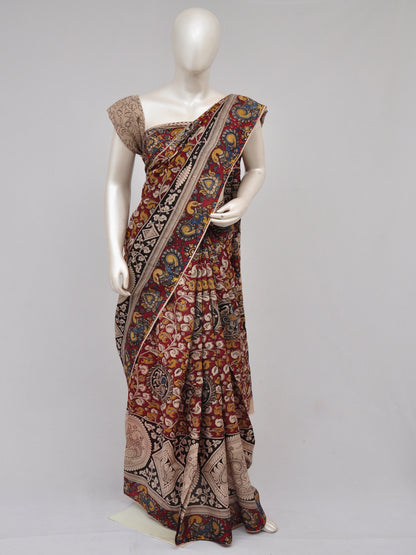 Kalamkari  Silk Sarees  [D61126007]
