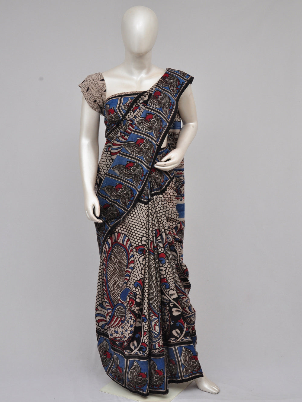 Kalamkari  Silk Sarees  [D61126008]
