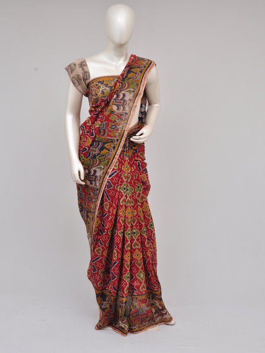 Chanderi Kalamkari  Silk Sarees  [D61215001]
