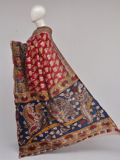 Chanderi Kalamkari  Silk Sarees  [D61215002]