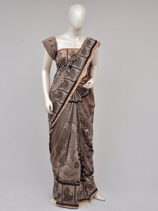Chanderi Kalamkari  Silk Sarees  [D61215004]