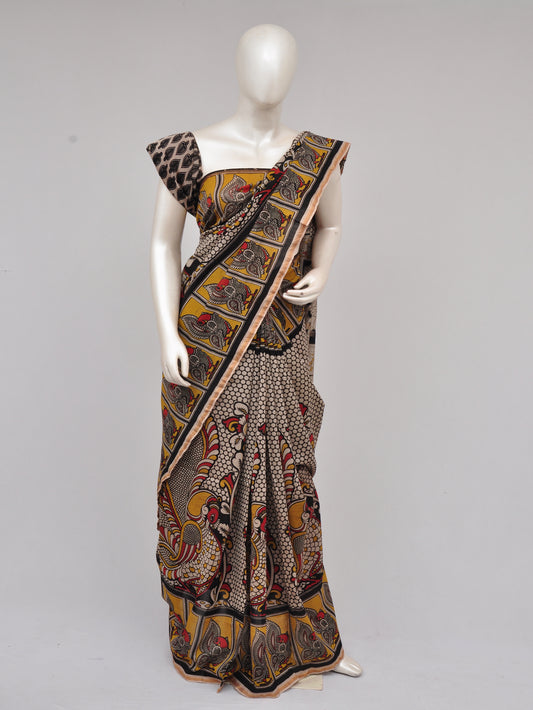 Chanderi Silk Kalamkari   Sarees  [D61215005]