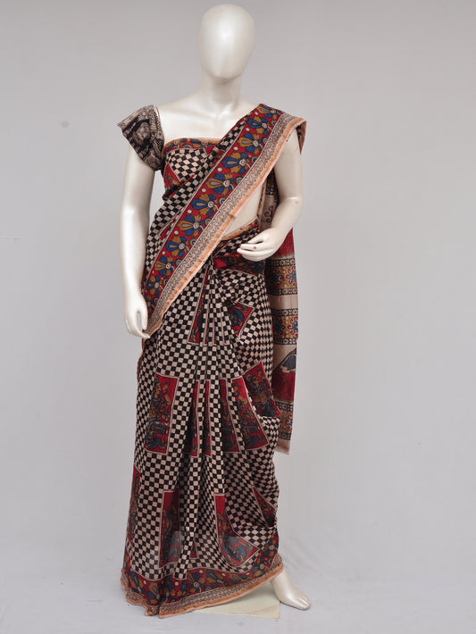 Chanderi Kalamkari  Silk Sarees  [D61215006]