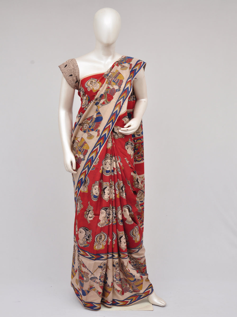 Kalamkari  Silk Sarees  [D61215010] - DressesForWomen.IN