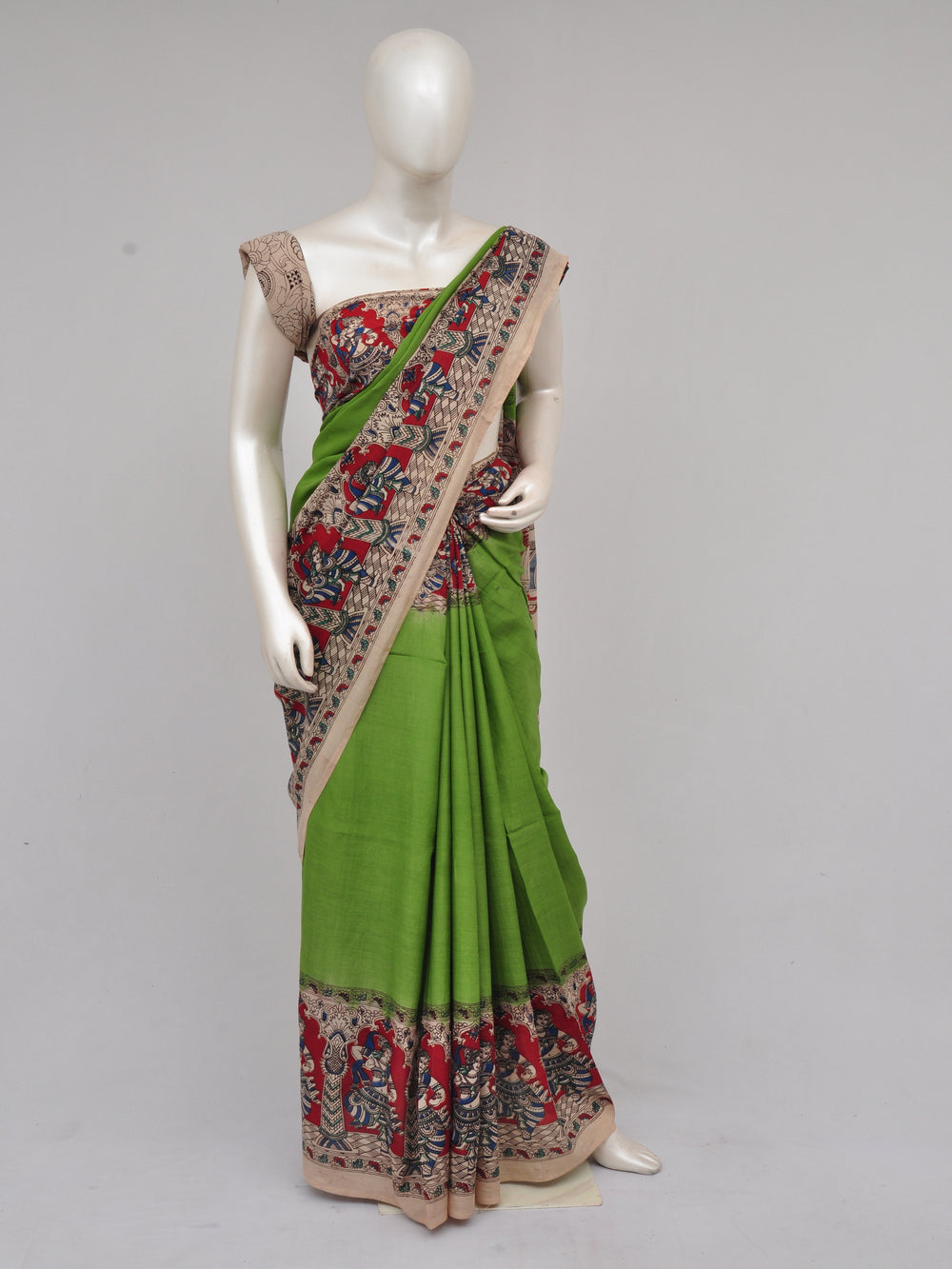 Kalamkari  Silk Sarees  [D61220002]