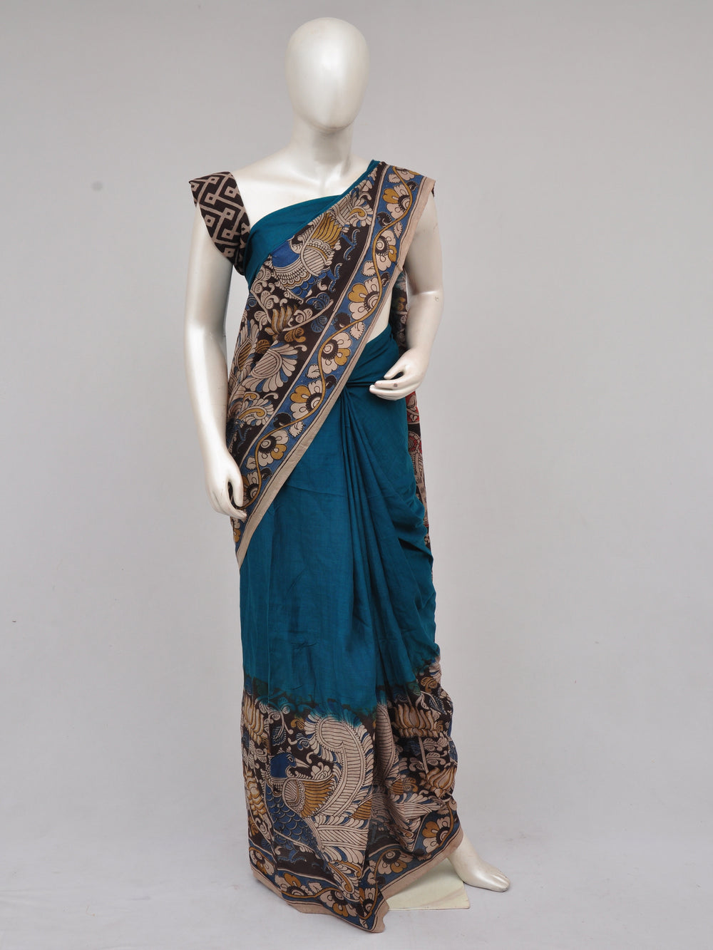 Kalamkari  Silk Sarees  [D61220011]