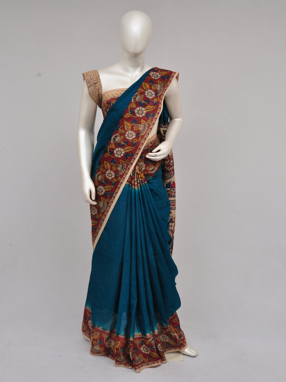 Kalamkari  Silk Sarees  [D61220012]