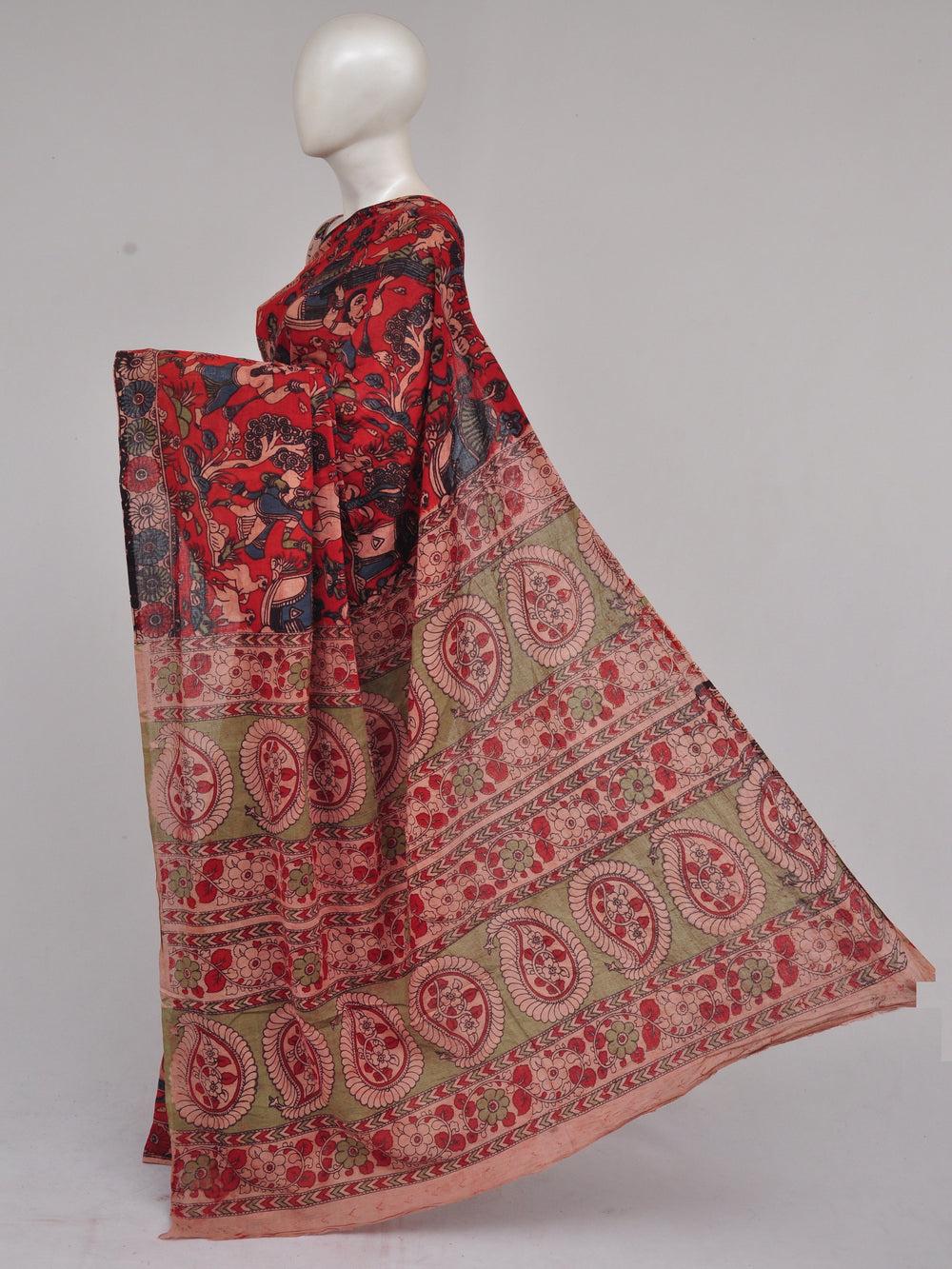 Kalamkari  Cotton Sarees  [D61231018]
