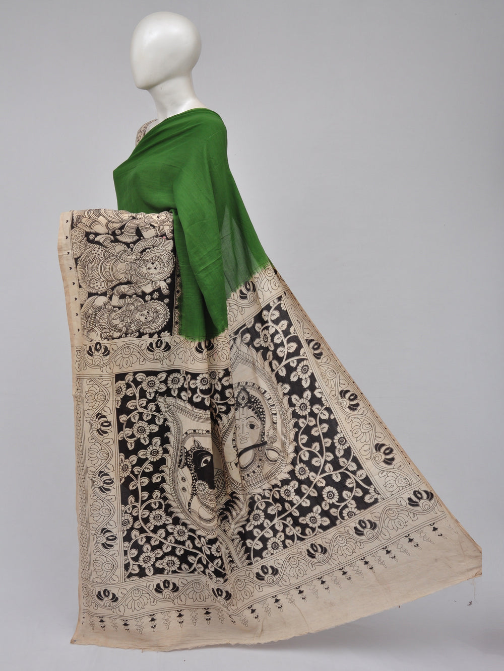 Kalamkari  Silk Sarees  [D70406034]