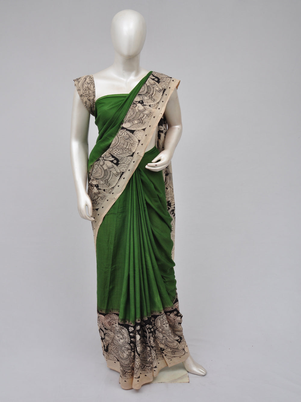 Kalamkari  Silk Sarees  [D70406034]