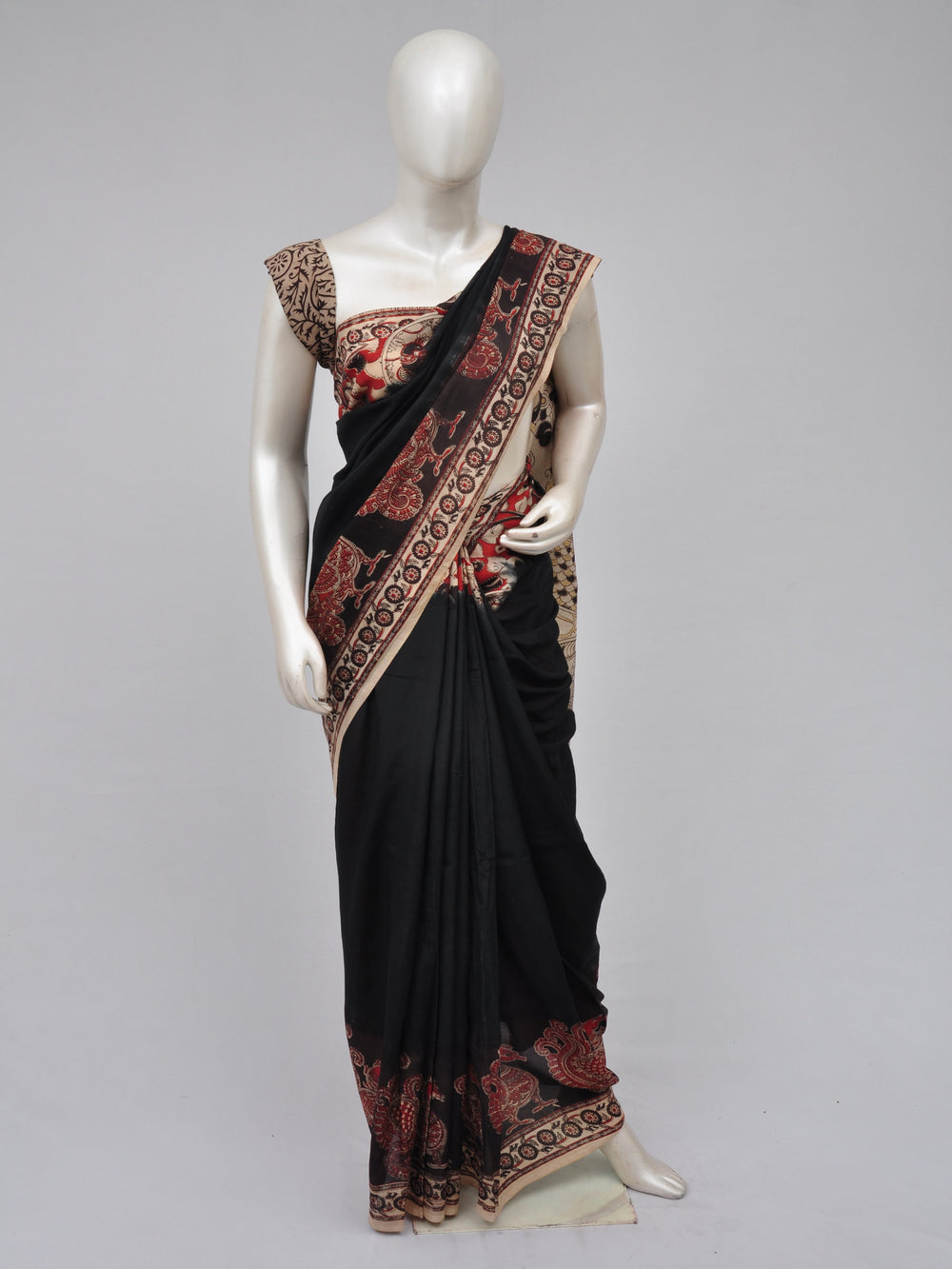 Kalamkari  Silk Sarees  [D70406037]