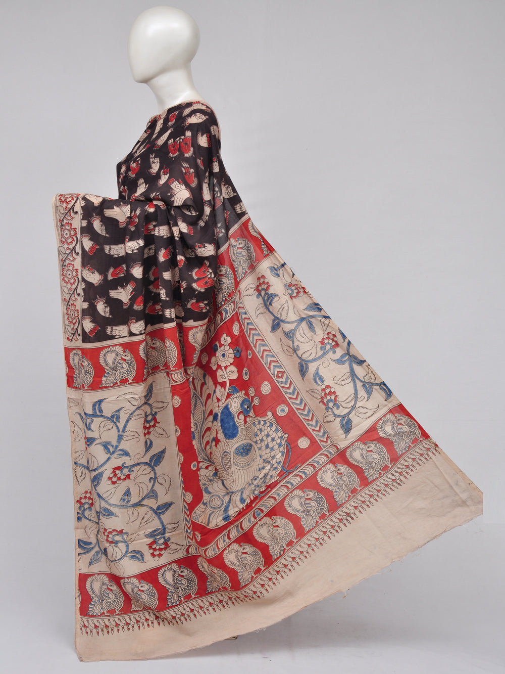 Kalamkari  Silk Sarees  [D70406057]