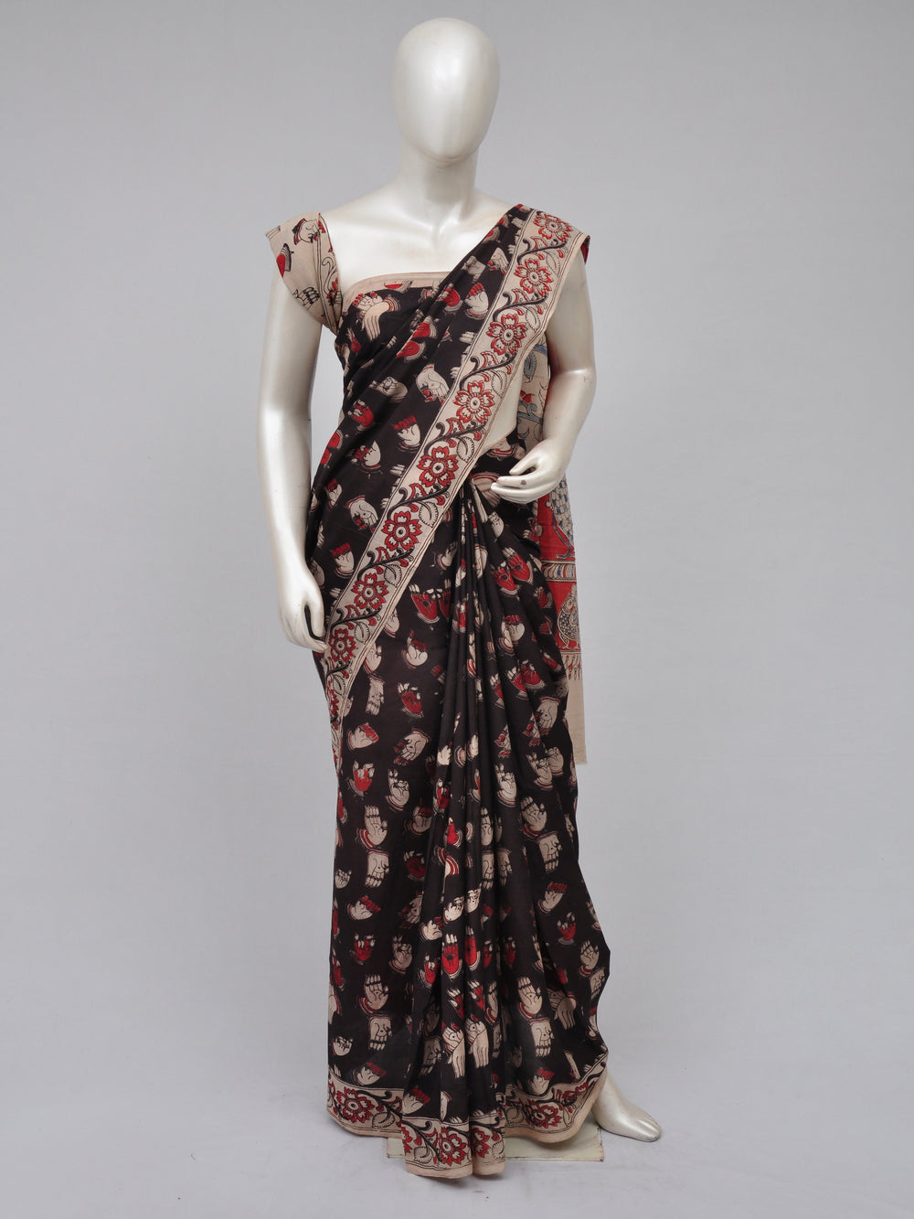 Kalamkari  Silk Sarees  [D70406057]