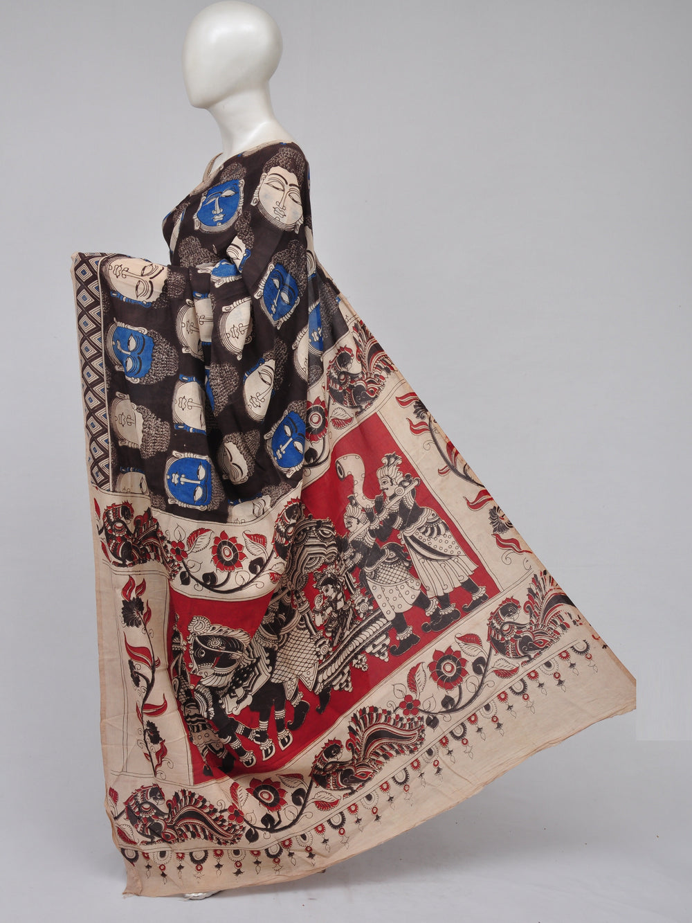 Kalamkari  Silk Sarees  [D70406061]
