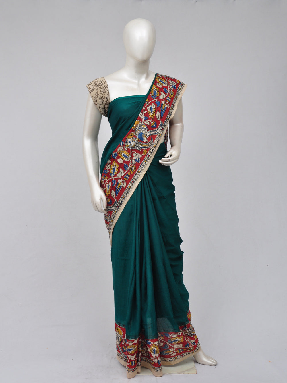 Kalamkari  Silk Sarees  [D70421034]