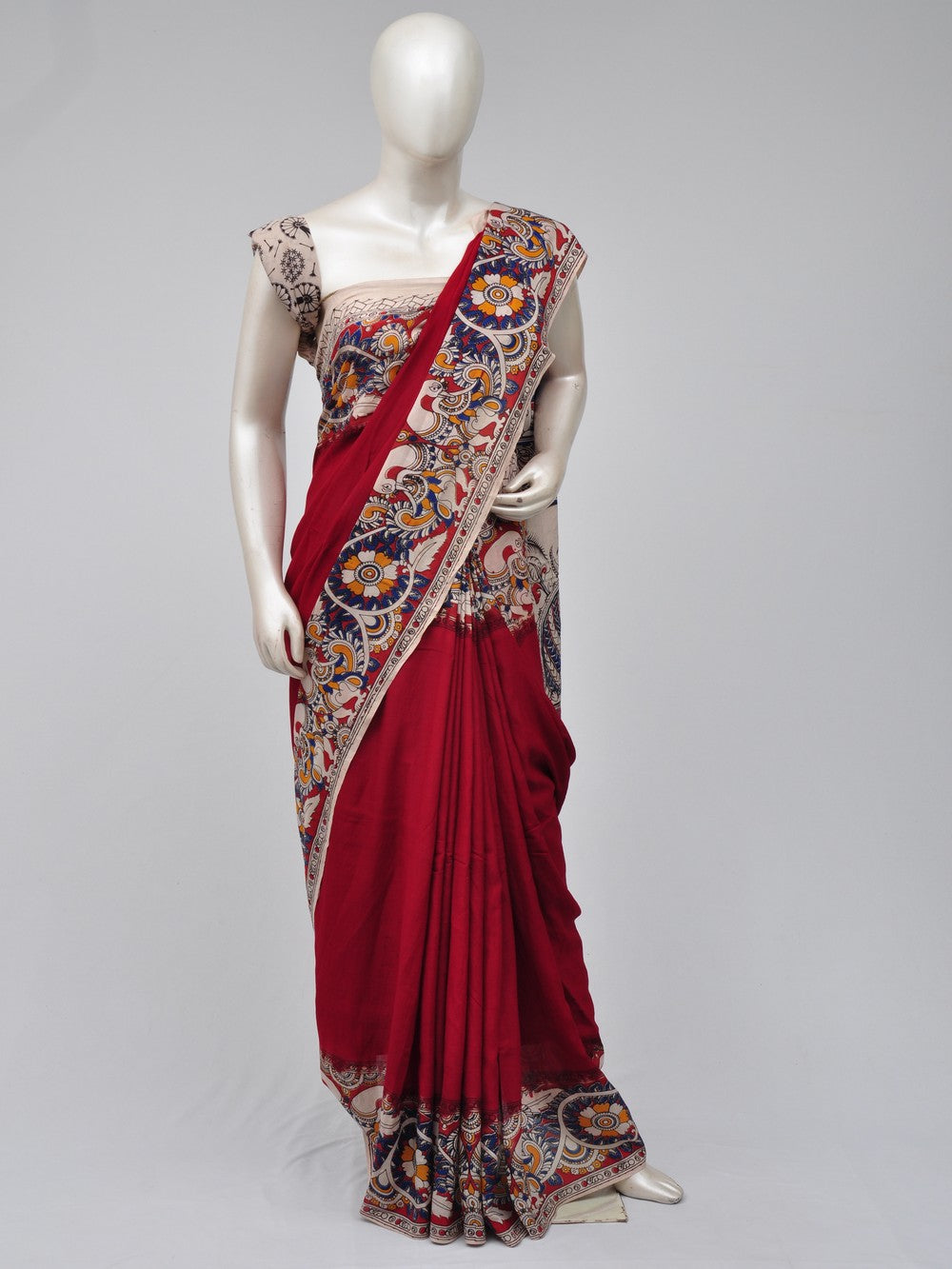 Kalamkari  Silk Sarees   [D70711137]