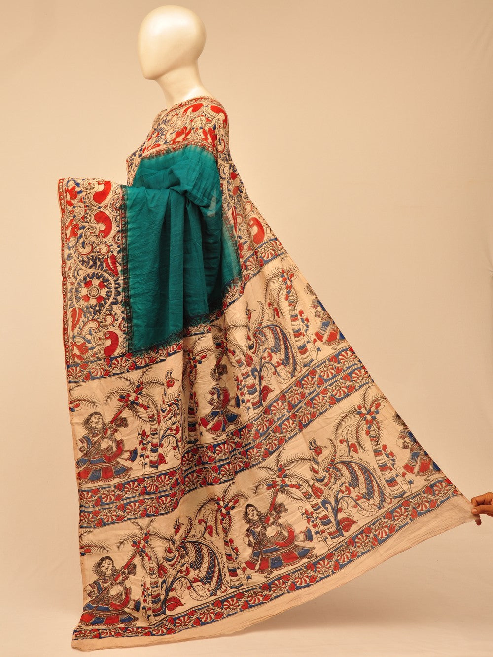 Kalamkari  Silk Sarees   [D70713161]