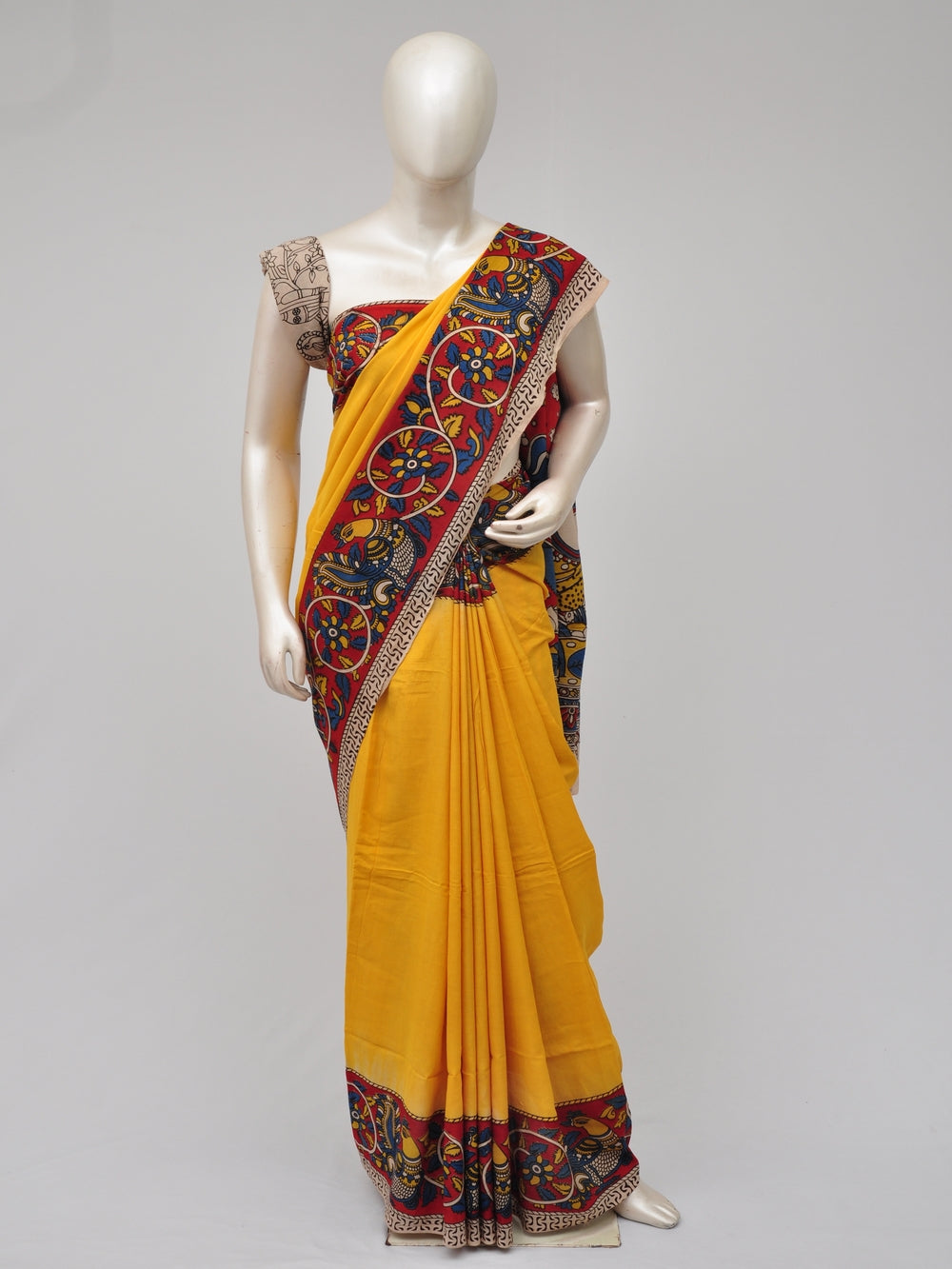 Kalamkari  Silk Sarees  [D71015013]